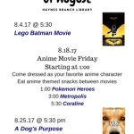 August Movie Days