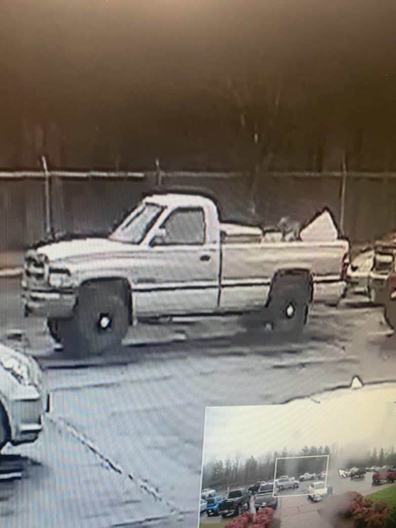 Investigators need your help identifying the driver of a vehicle involved in a theft of a trailer