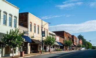 Rutherfordton’s “Mint Social District” allows open containers in the streets